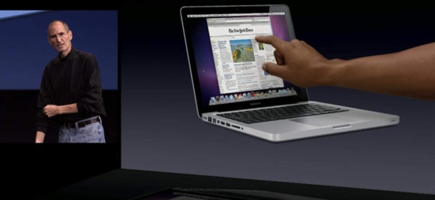 Опрос: Готовы ли вы купить Mac с сенсорным экраном?