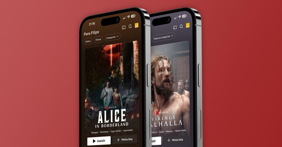 Netflix внедряет обновленный интерфейс в свое приложение для iPhone
