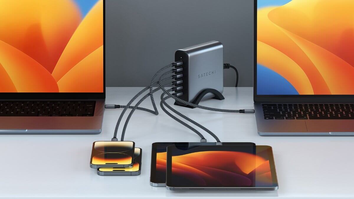 Satechi представляет 6-портовое зарядное устройство USB-C GaN мощностью 200 Вт на выставке CES 2023
