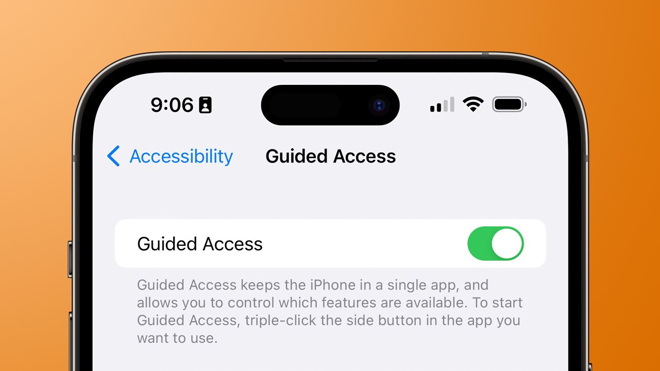 Активация Гид-доступа заблокирует ваше устройство для одного приложения.