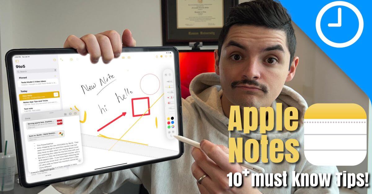 Практика: 12 функций Apple Notes, которые вам нужно попробовать [Video]