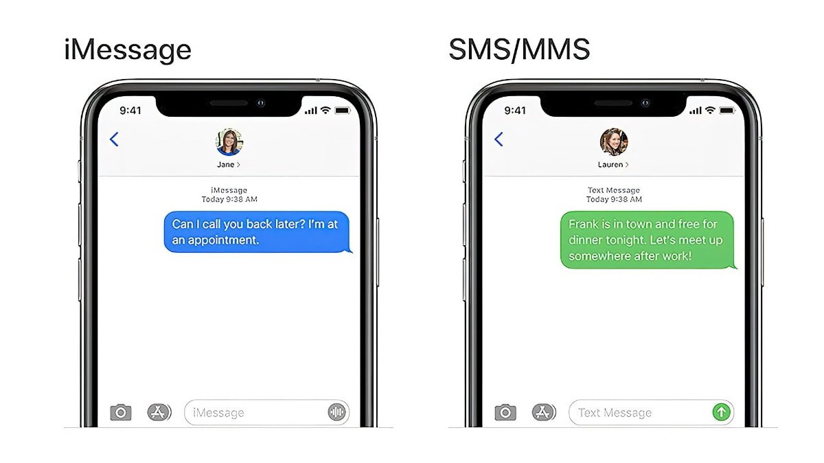 В групповом чате с владельцами iPhone пользователь Android переводит его в SMS с зеленым текстом