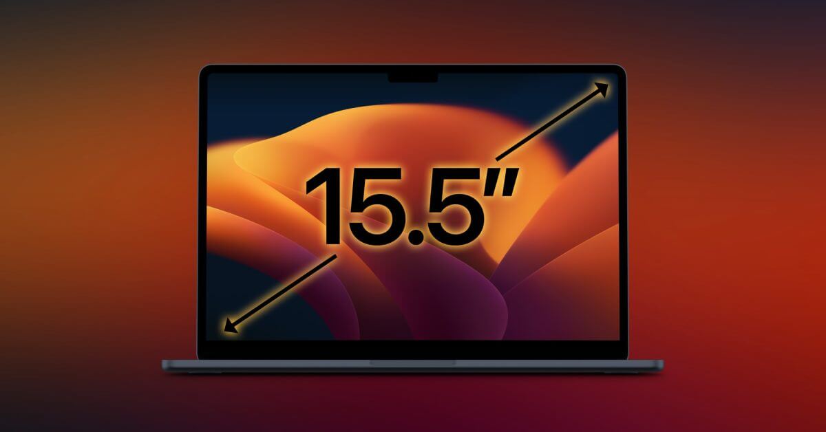 15-дюймовый MacBook Air может иметь одно преимущество перед текущей моделью M2