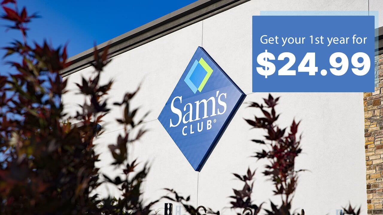 Членство в Sam’s Club + бесплатный промокод на 20 долларов всего за 24,99 доллара