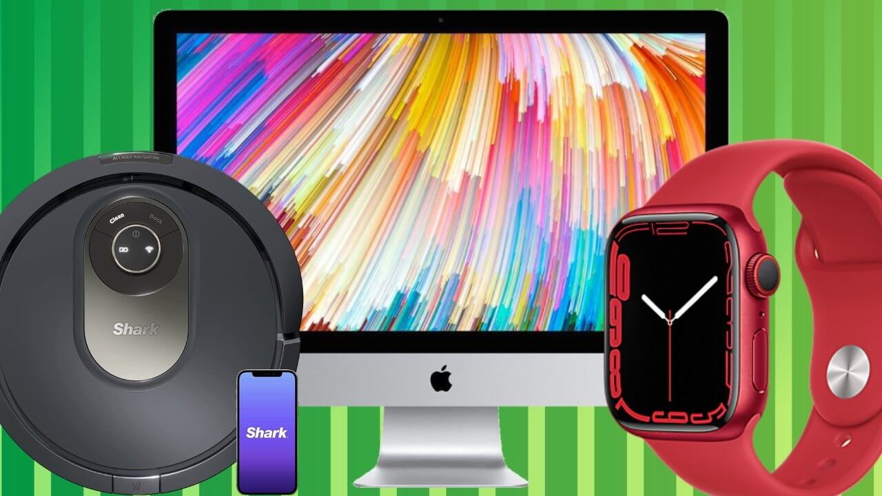 Ежедневные предложения 8 февраля: Apple Watch Series 7 — 299 долларов, iMac — 789 долларов, робот-пылесос Shark AI — 199 долларов и многое другое.