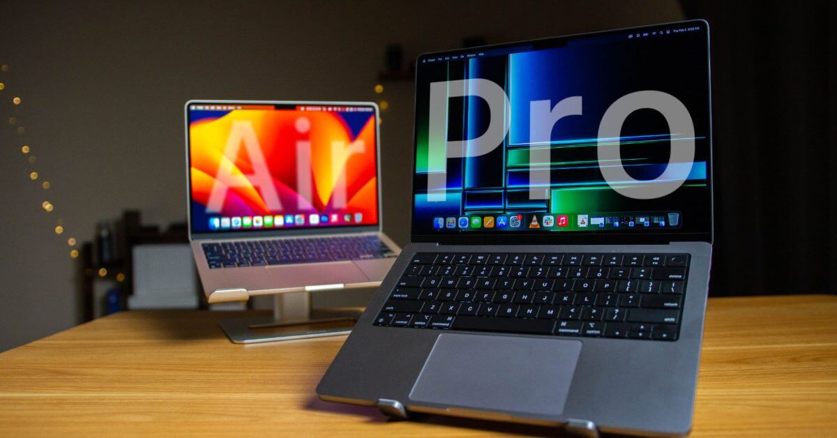 MacBook Air M2 или MacBook Pro 14 дюймов: что купить?