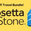 Получите дополнительную скидку 15% на пожизненную подписку Rosetta Stone с пакетом Travel Hacker Bundle.