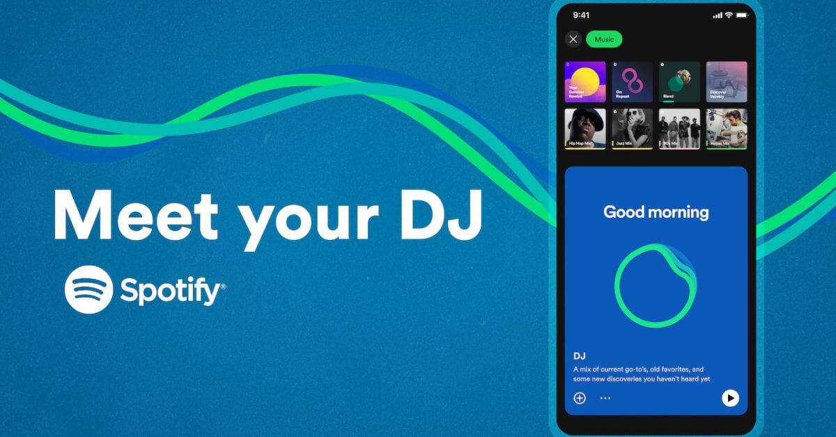 Spotify запускает функцию персонального диджея на базе искусственного интеллекта с «потрясающе реалистичным голосом»