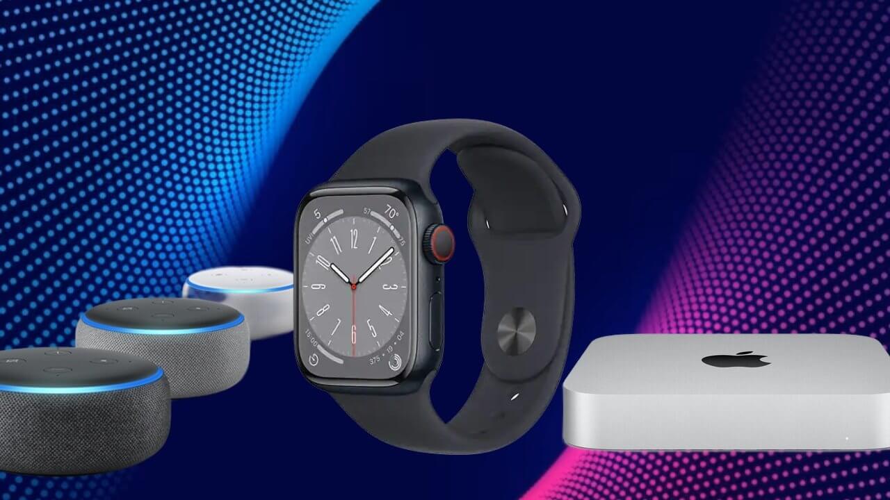 Технические предложения: Apple Watch Series 8 — 329 долларов, Mac mini — 519 долларов, скидка 70% на Echo Dot и многое другое во вторник
