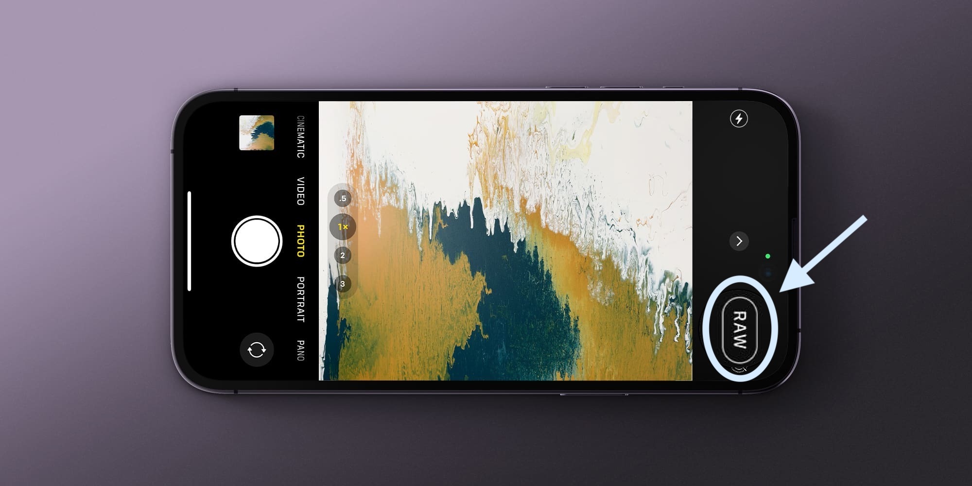 Используйте 48-мегапиксельное приложение для камеры iPhone 14 Pro.