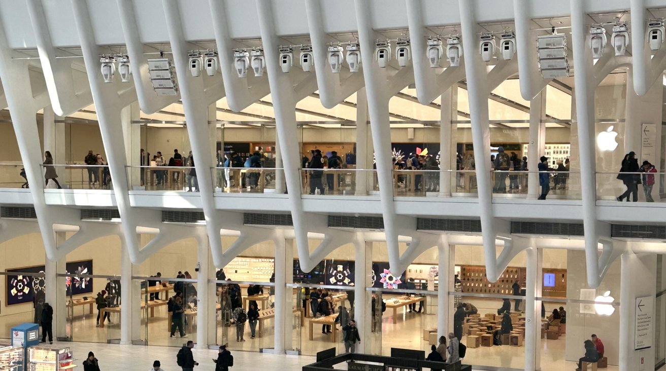 Внешний вид Всемирного торгового центра Apple
