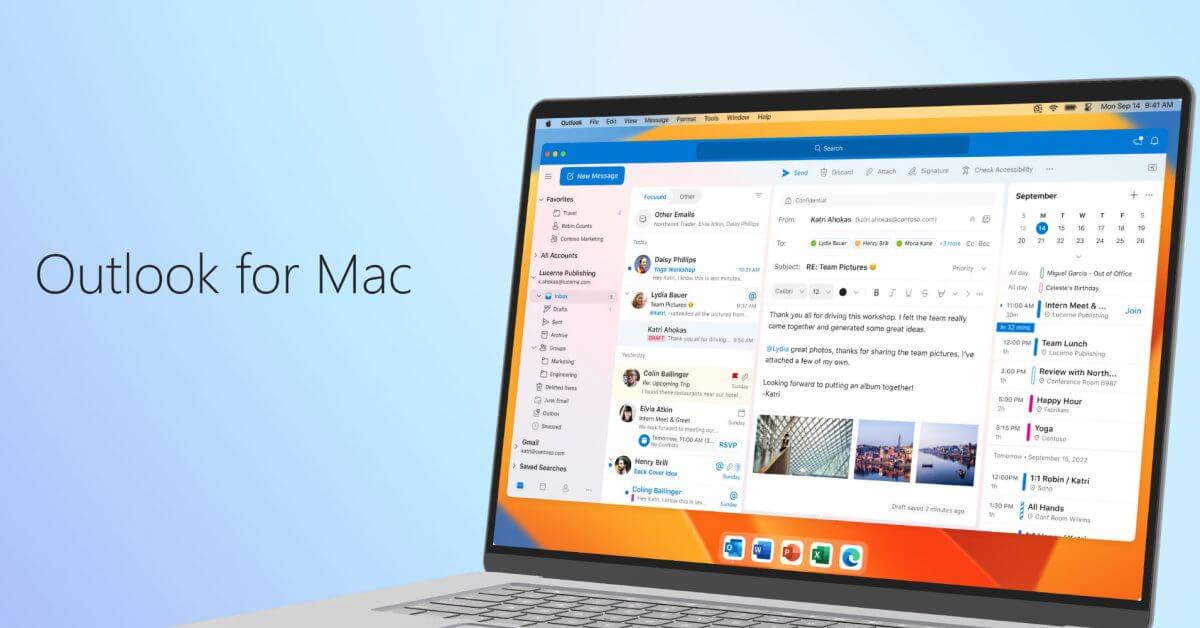 Переработанный Outlook для Mac больше не требует Microsoft 365, перестроен и оптимизирован для Apple Silicon