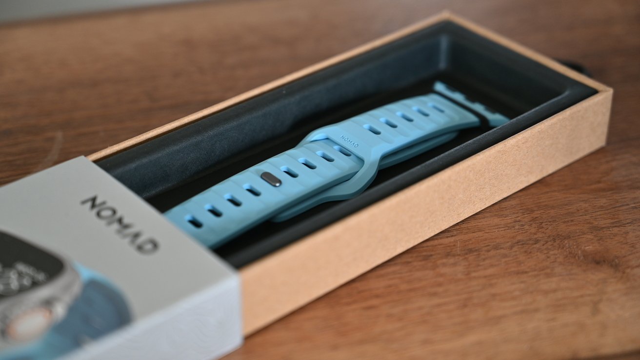 New Nomad Electric Blue Sports Band in Box