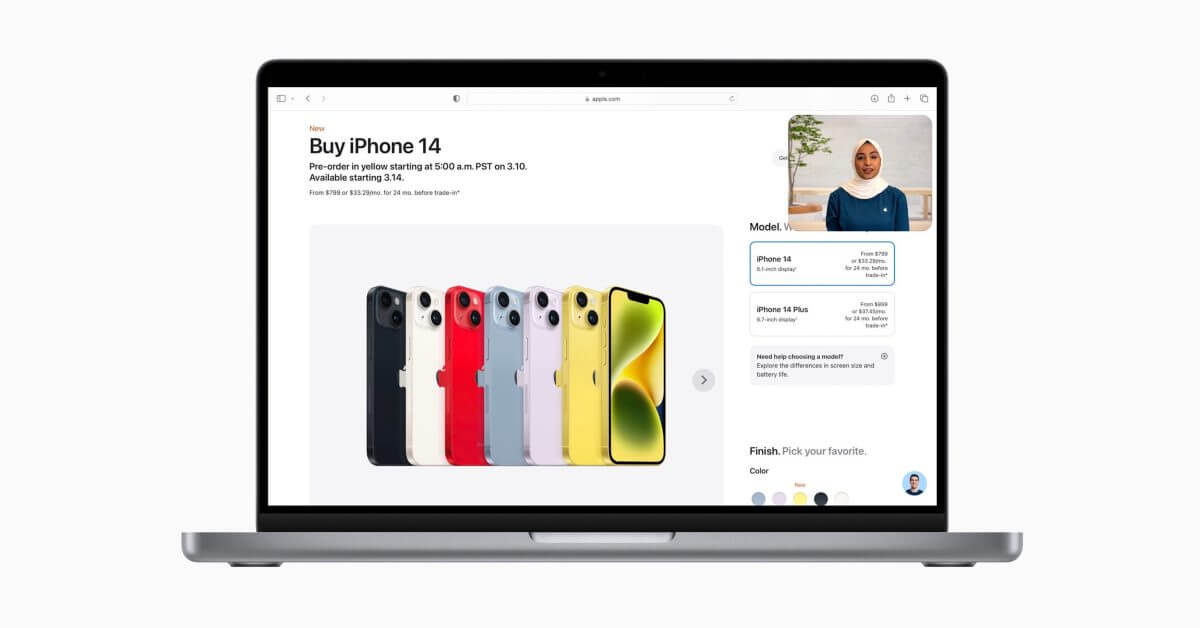 Apple запускает новую функцию «Магазин со специалистом вместо видео», чтобы увеличить онлайн-продажи iPhone