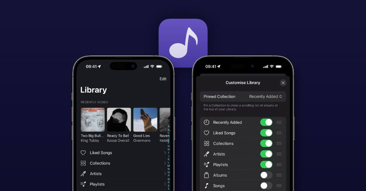 Музыкальный плеер Doppler HiFi для iPhone получает настройку библиотеки, коллекции альбомов, новую панель вкладок