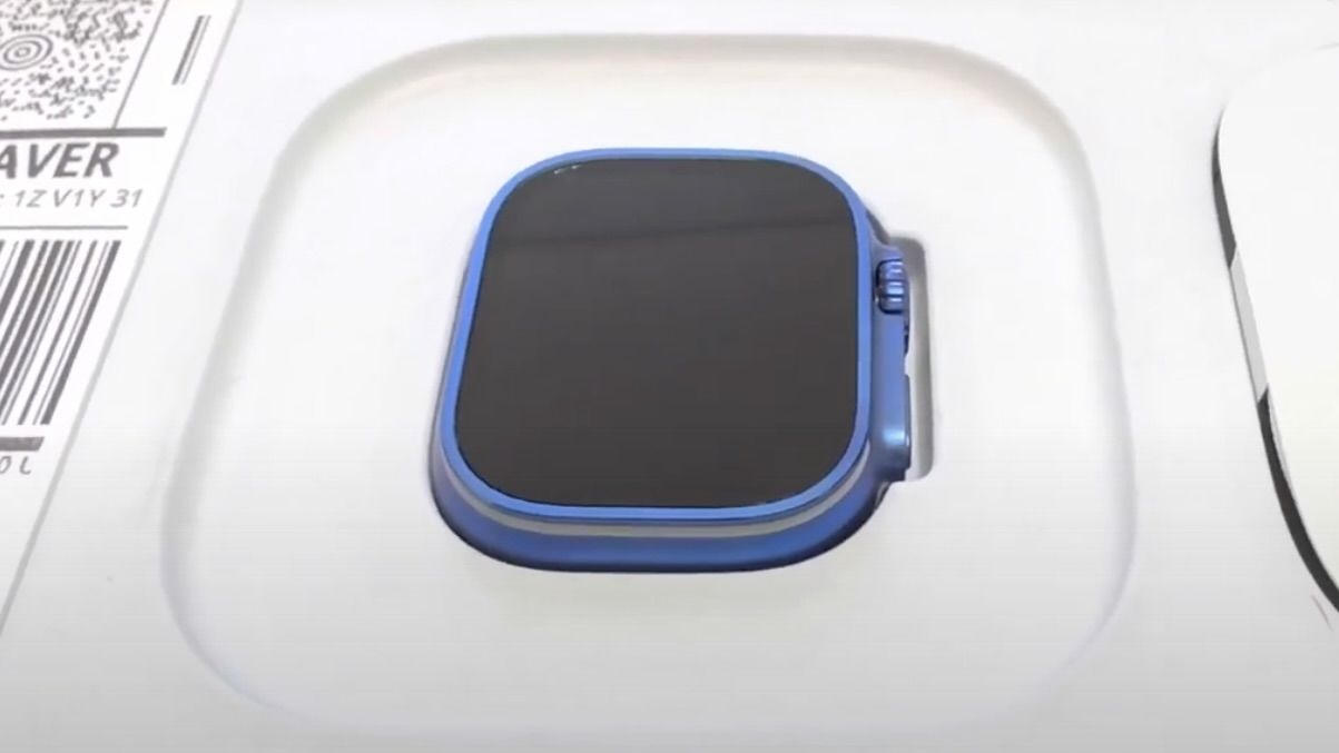 Apple Watch Ультра синий анодированный