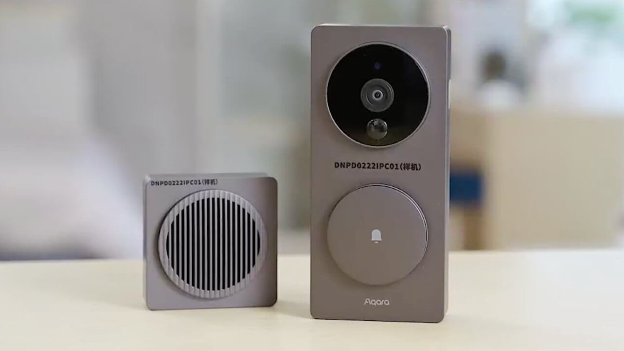 Aqara Video Doorbell G4 питается от батареи с HomeKit Secure Video