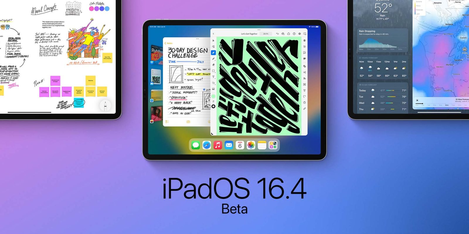 Бета-версия iPadOS 16.4