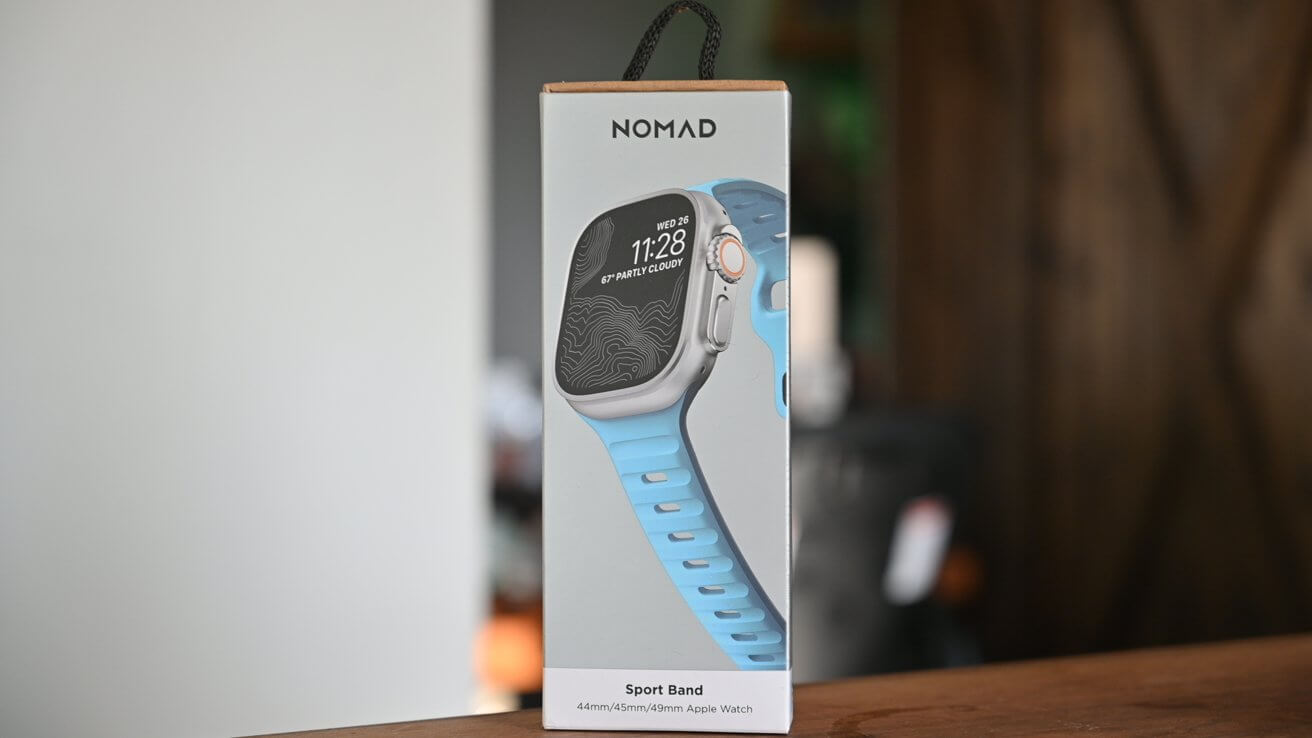 Обзор ремешка Nomad Electric Blue для Apple Watch: яркий цвет ограниченной серии