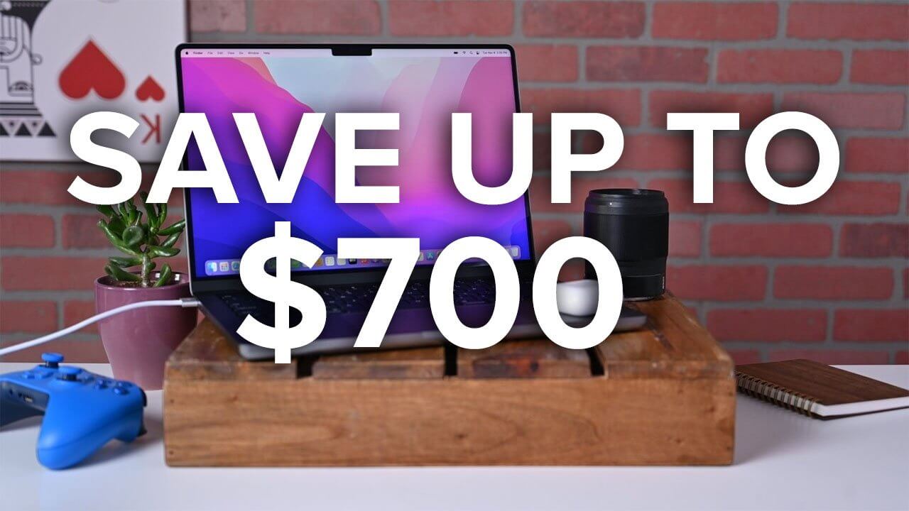 Получите скидку до 700 долларов на ноутбуки MacBook Pro, а также скидку 70 долларов на AppleCare