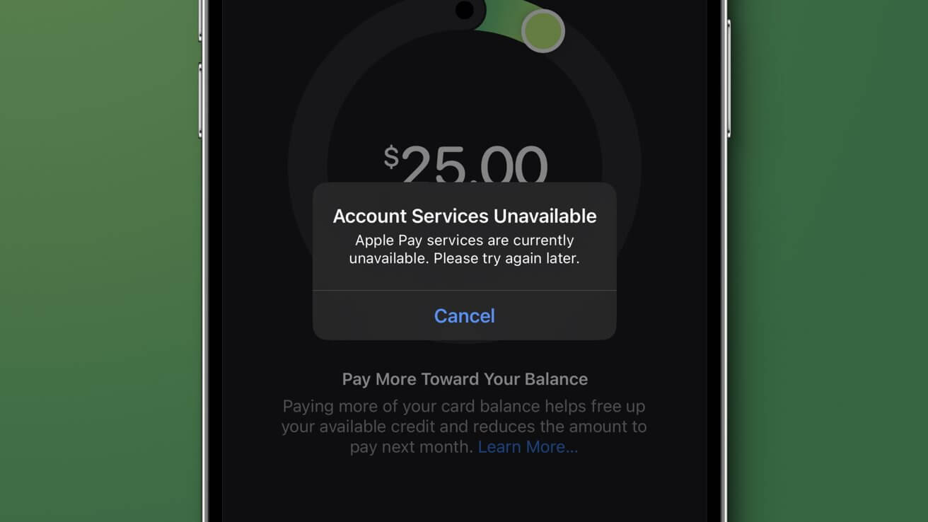 Сеть Apple Pay испытывает периодические сбои