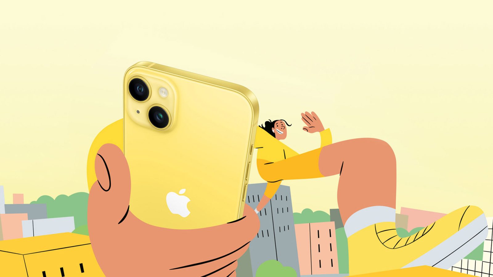 опрос: Нравится ли вам желтый цвет новых iPhone 14 и iPhone 14 Plus?