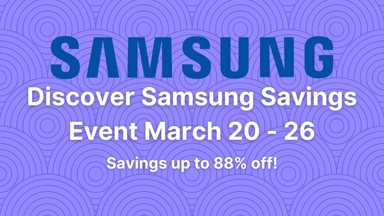 Весенняя распродажа Samsung позволяет сэкономить до 1600 долларов на телевизорах, мониторах и бытовой технике