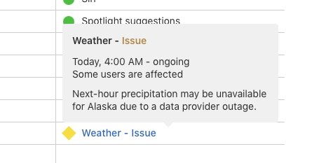 Apple утверждает, что проблема затрагивает исключительно Аляску, но ее заметили во всем мире.