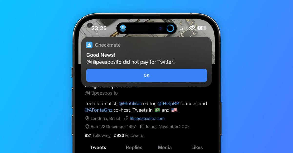 Этот ярлык для iOS позволяет узнать, кто платит за Twitter Blue