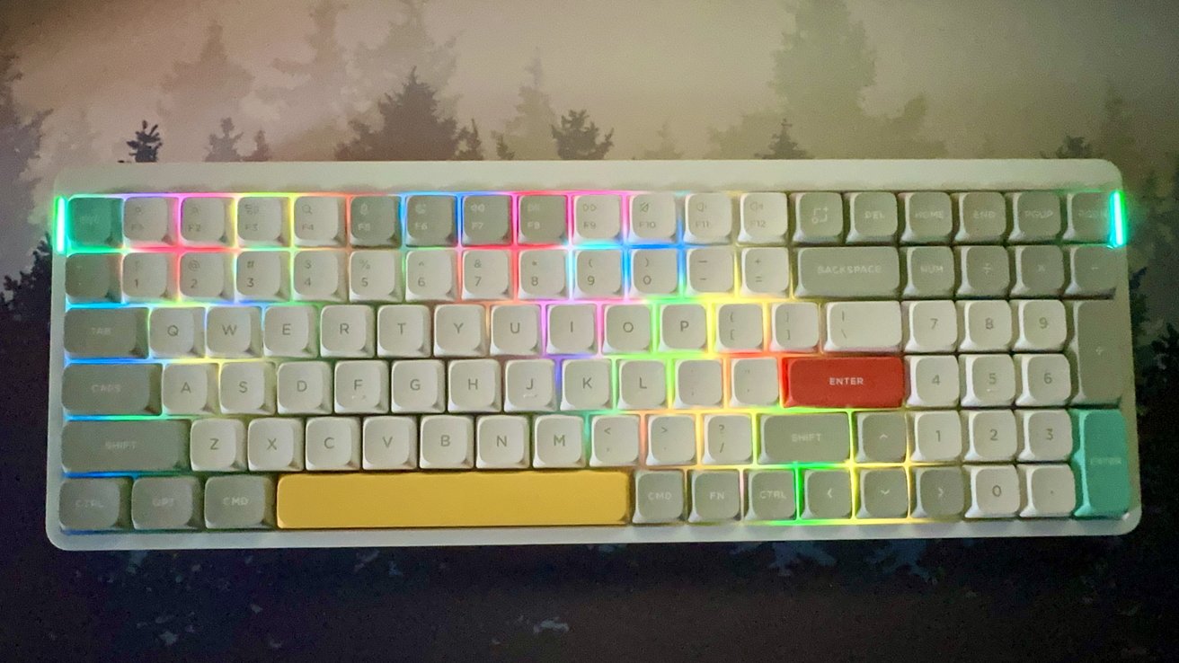 Подсветка под клавиши