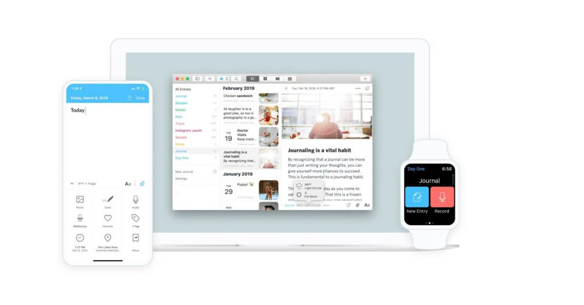Приложение Apple для ведения дневника станет частью iOS 17, Sherlocking Day One