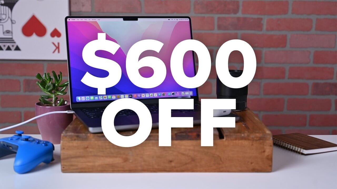 MacBook Pro 1 ТБ подешевел до 1599 долларов, скидка 70 долларов на AppleCare в рамках Epic Deal