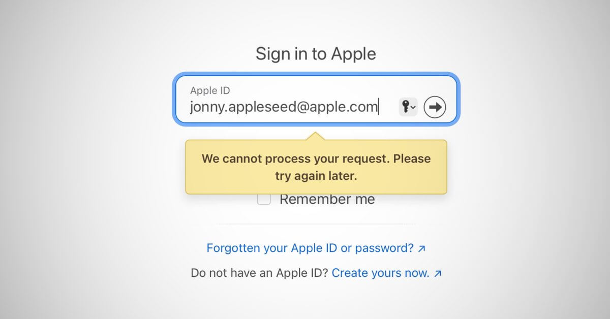 Службы Apple ID в настоящее время недоступны для многих, пользователи не могут войти в систему или совершать платежи