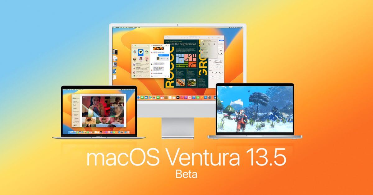 Apple выпускает первую бета-версию macOS 13.5 и watchOS 9.6