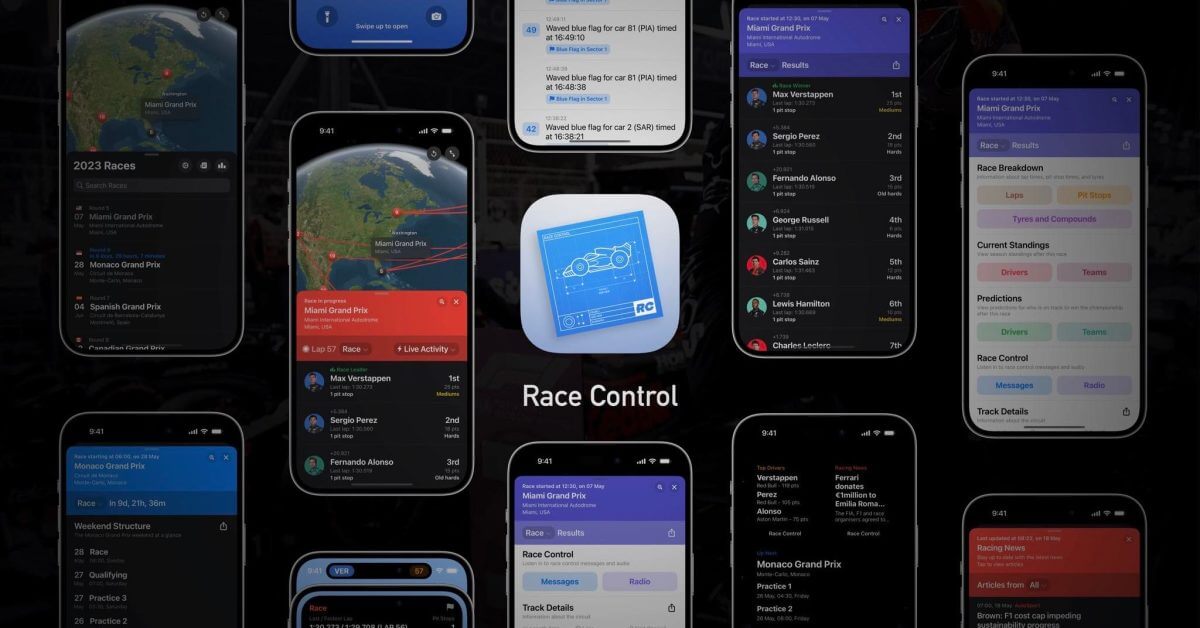 Race Control для iOS — это четкое и всеобъемлющее инди-приложение, позволяющее быть в курсе всего, что происходит в F1.