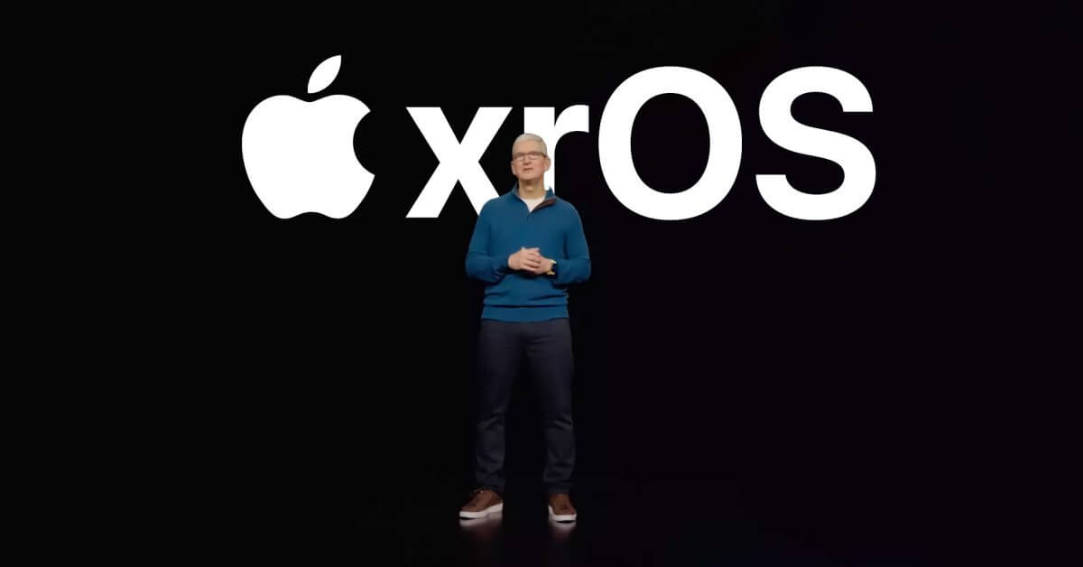 Apple снова ссылается на программное обеспечение xrOS для гарнитуры Reality Pro