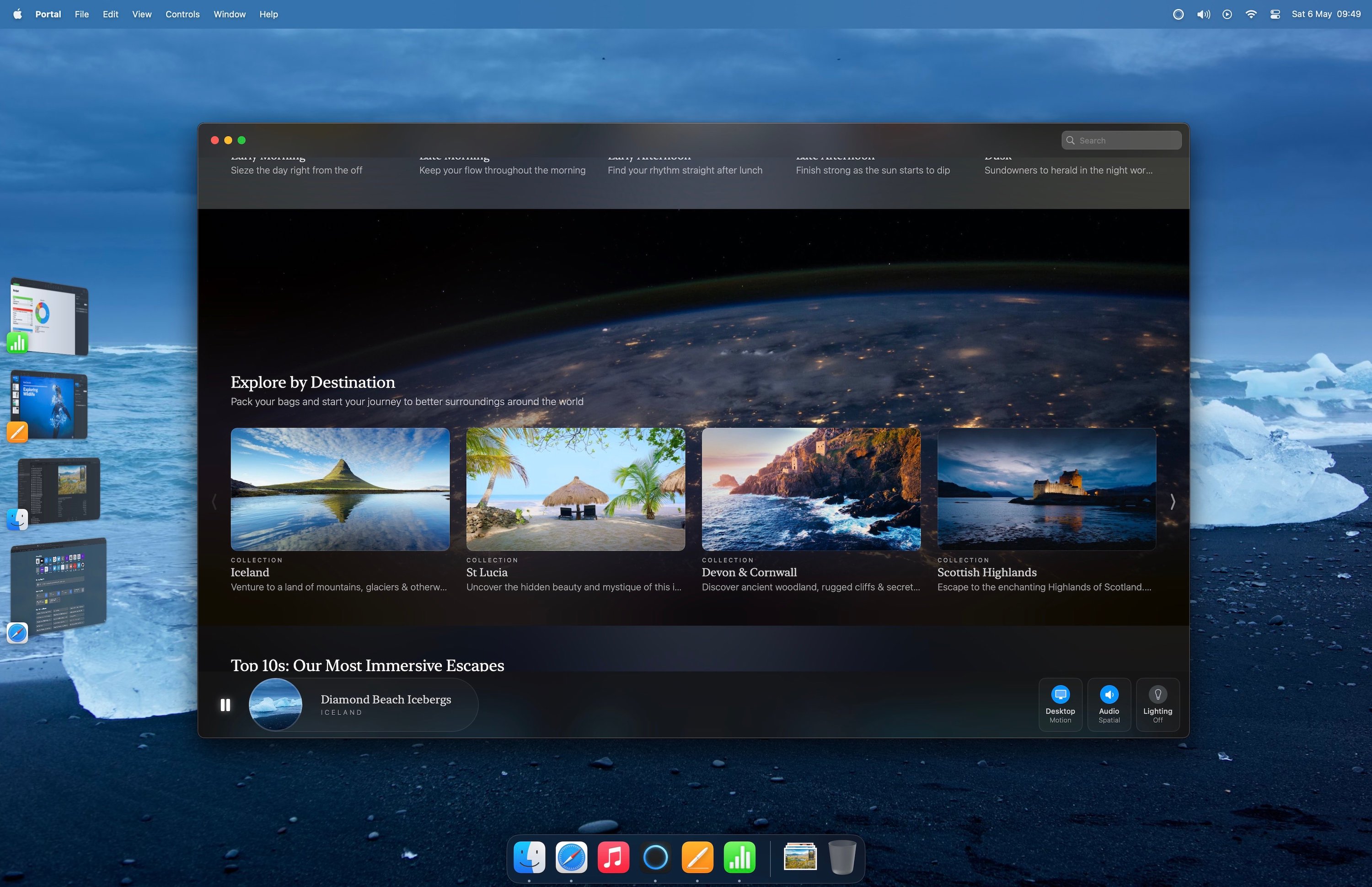 У Portal теперь есть приложение для Mac, которое поможет вам сосредоточиться и расслабиться с помощью звуков Spatial Audio.