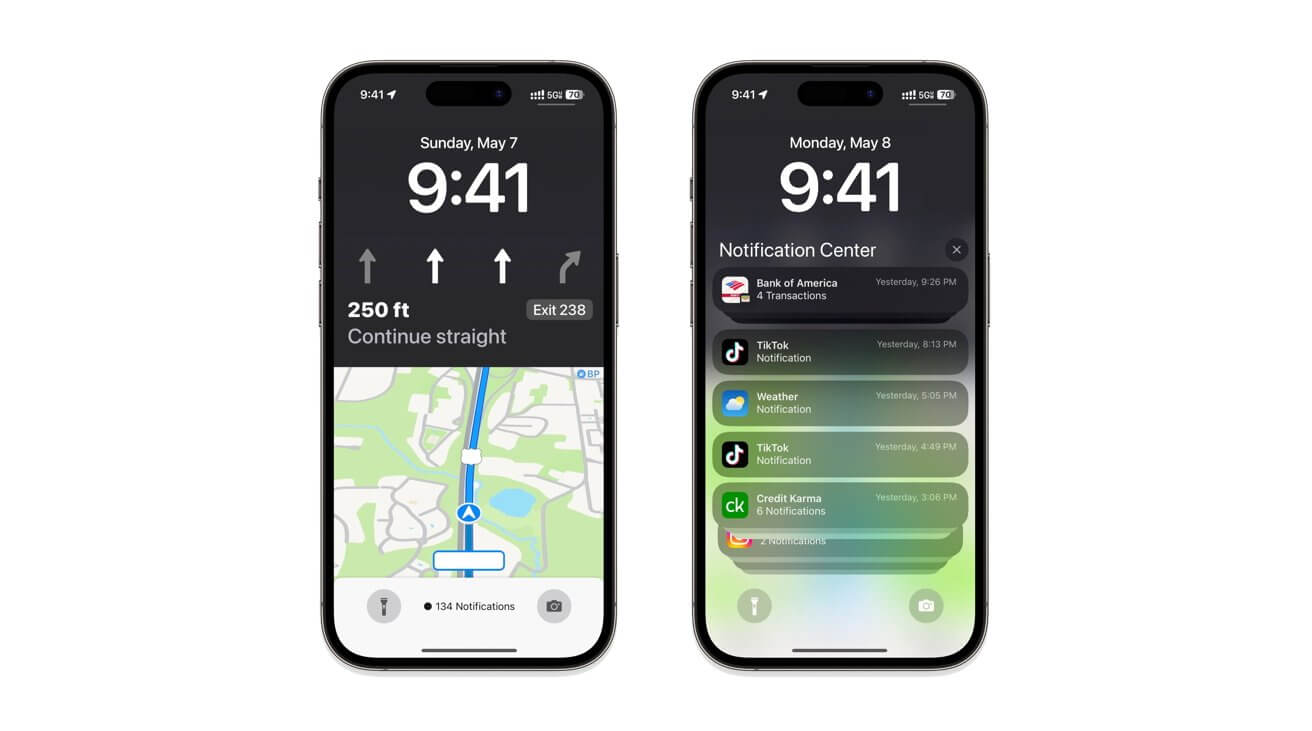 Утечка Apple Maps утверждает, что экран блокировки iOS 17 поможет вам ориентироваться
