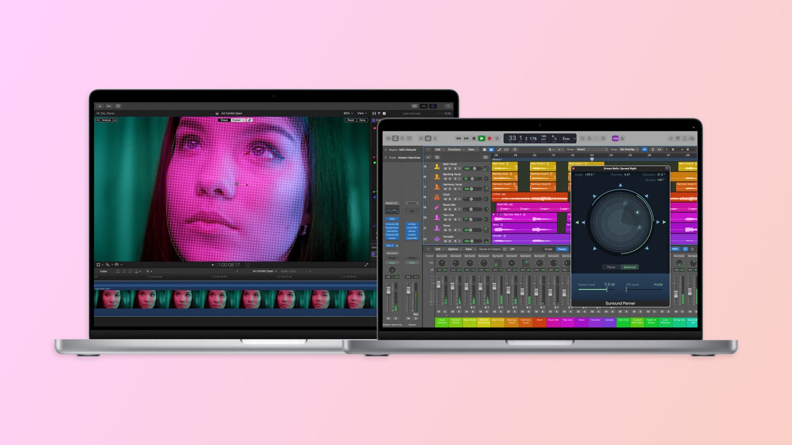 В Final Cut Pro и Logic Pro для macOS добавлены новые функции и поддержка приложений для iPad.