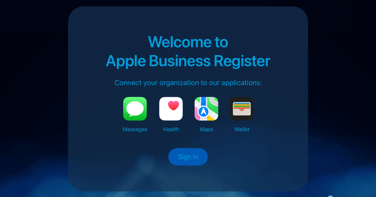 Apple добавляет кошелек на сайт бизнес-регистра перед анонсом iOS 17