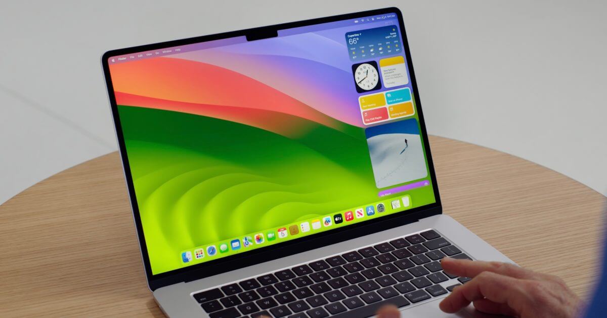 Apple представляет macOS Sonoma с заставками в воздухе, игровым режимом и многим другим.