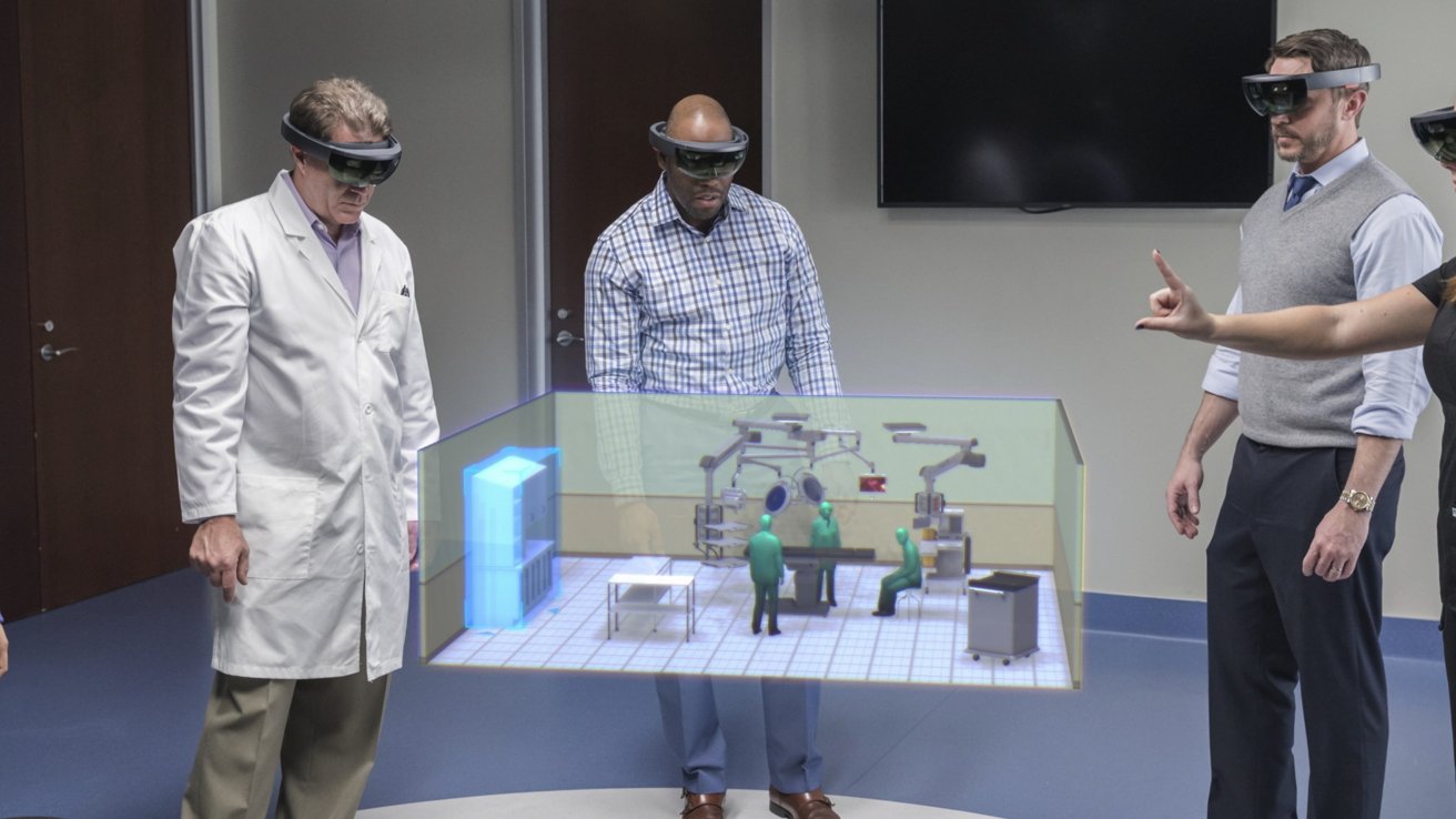 Помните этот рекламный кадр HoloLens?  Microsoft предпочла бы, чтобы вы забыли об этом.