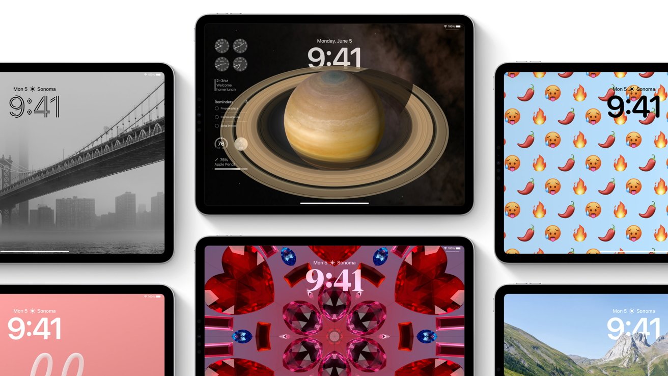 Настройте экран блокировки iPad