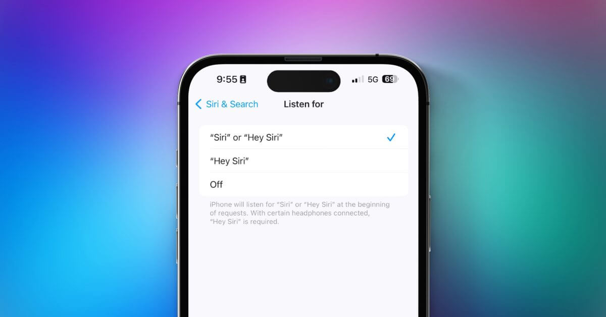 iOS 17 удаляет команду «Привет» для команд Siri, но вот как ее отключить