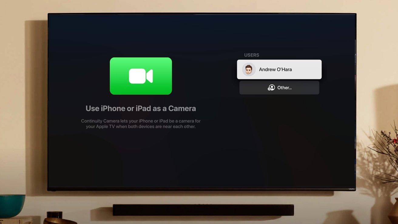 Все новые функции tvOS 17: FaceTime, Центр управления и многое другое