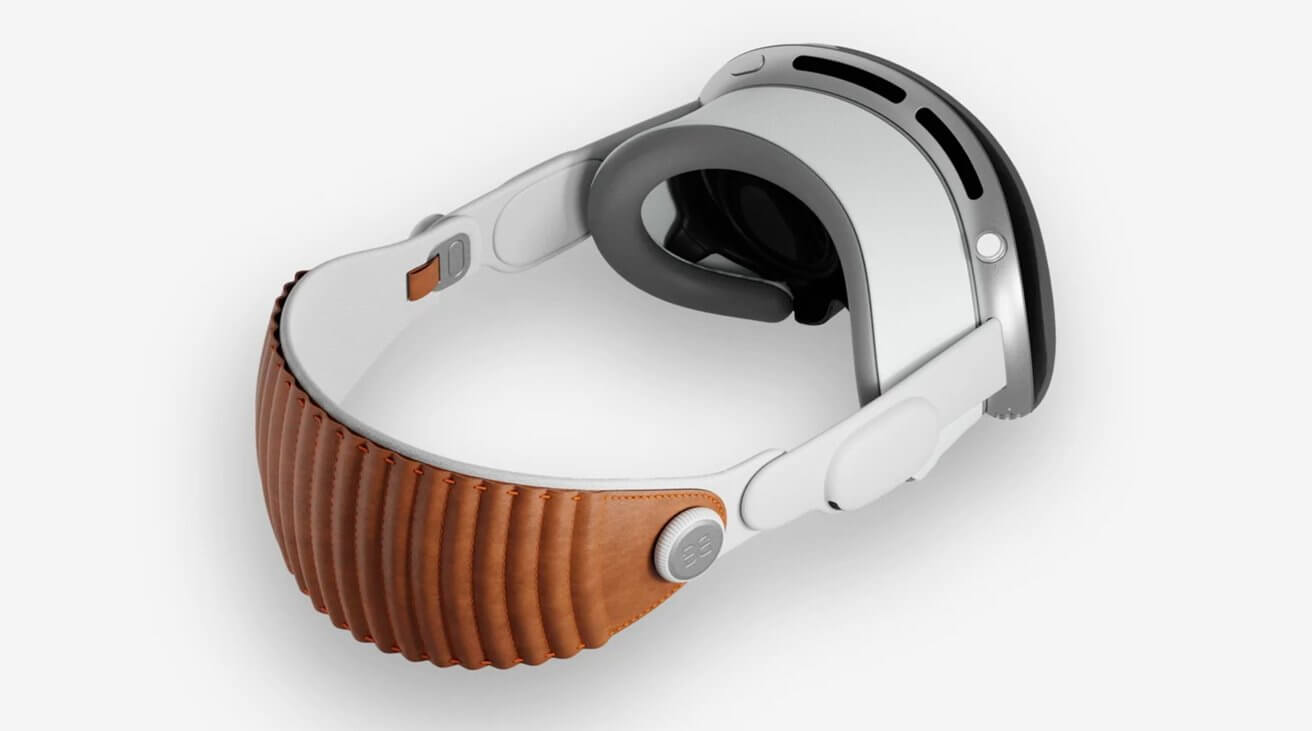 BandWerk представляет аксессуар с кожаным ремешком для Apple Vision Pro