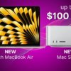 Сэкономьте до 100 долларов на новом MacBook Air 15 M2 от Apple, Mac Studio