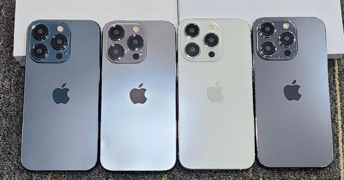Макеты iPhone 15 и iPhone 15 Pro демонстрируют самые скучные цветовые варианты за всю историю