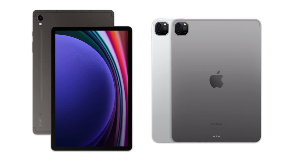 Apple iPad Pro против Samsung Galaxy Tab S9