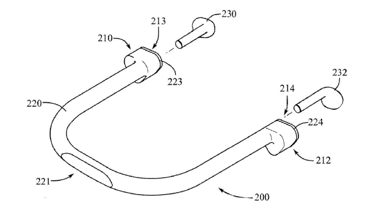 Apple изобретает носимые чехлы для зарядки AirPods